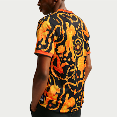 Netherlands x Patta Men's Academy Pro Short-Sleeve Soccer Top